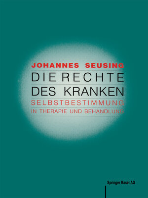 cover image of Die Rechte des Kranken